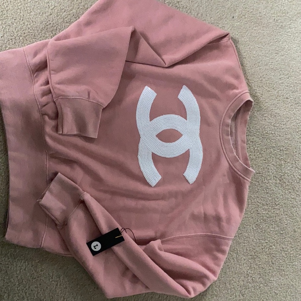 Sequin bling sweatshirt
